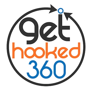 get hooked 360 logo